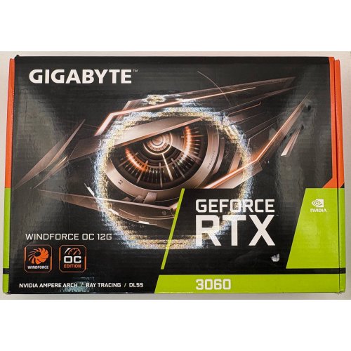Видеокарта Gigabyte GeForce RTX 3060 WindForce OC 12228MB (GV-N3060WF2OC-12GD 2.0) (Восстановлено продавцом, 901488) купить в Украине | Telemart фото