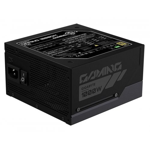 Блок питания Gigabyte Gaming 1000GM PG5 1000W (GP-GME1000GM PG5) Black купить в Украине | Telemart фото