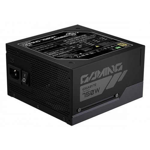 Блок питания Gigabyte Gaming 750GM PG5 750W (GP-GME750GM PG5) Black купить в Украине | Telemart фото