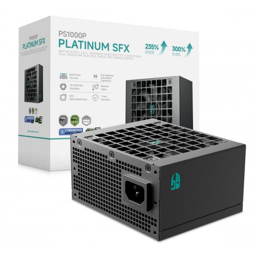 Блок питания Deepcool GamerStorm PS1000P 10000W (R-PSA00P-FE0B-JGEU) Black купить в Украине | Telemart фото