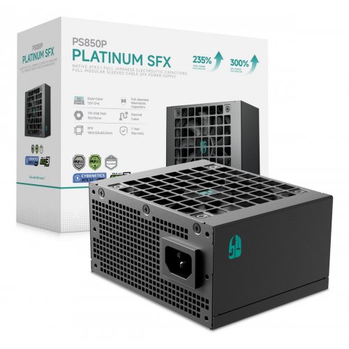 Блок питания Deepcool GamerStorm PS850P 850W (R-PS850P-FE0B-JGEU) Black купить в Украине | Telemart фото