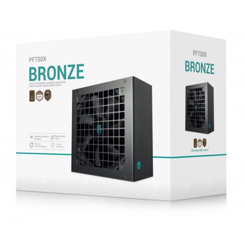 Блок питания Deepcool GamerStorm PF750X 750W (R-PF750X-HD0B-JGEU) Black купить в Украине | Telemart фото
