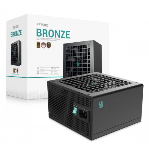 Блок питания Deepcool GamerStorm PF750X 750W (R-PF750X-HD0B-JGEU) Black купить в Украине | Telemart фото