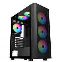 Уценка корпус SAMA 3311 без БП Black (Без комплектных вентиляторов, 901505)