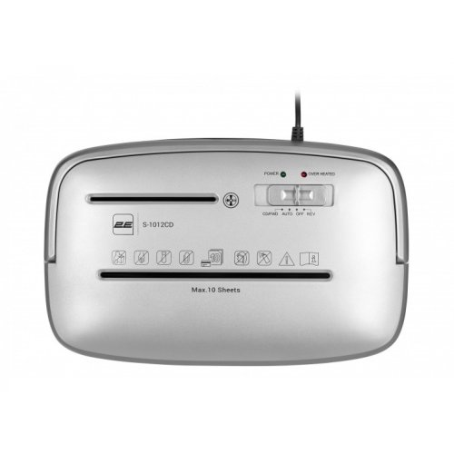 Шредер 2E S-1012CD (2E-S-1012CD) купить в Украине | Telemart фото