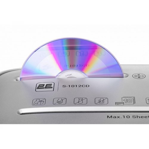 Шредер 2E S-1012CD (2E-S-1012CD) купить в Украине | Telemart фото