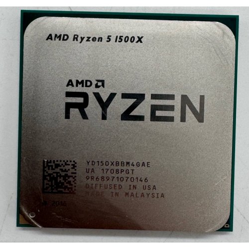 Процессор AMD Ryzen 5 1500X 3.5(3.7)GHz 16MB sAM4 Tray (YD150XBBM4GAE) (Восстановлено продавцом, 901603) купить в Украине | Telemart фото