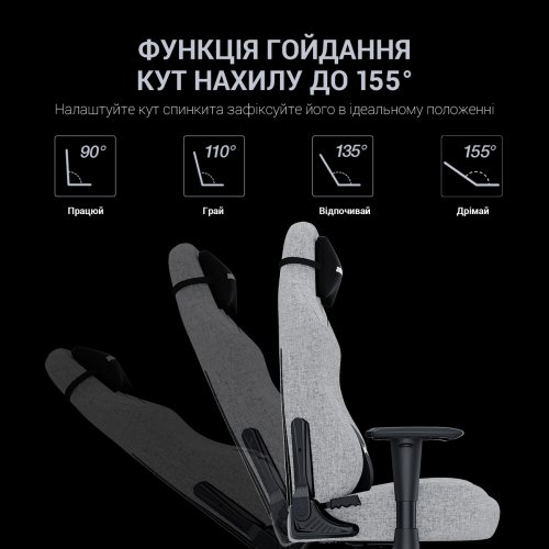 Игровое кресло Anda Seat Luna L Fabric (AD18-44-P-F) Pink купить в Украине | Telemart фото