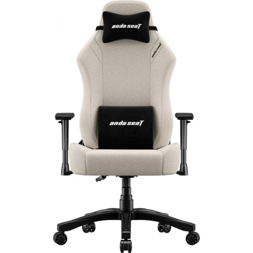 Игровое кресло Anda Seat Luna L Fabric (AD18-44-I-F) Ivory купить в Украине | Telemart фото