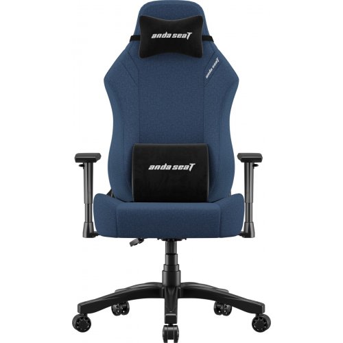 Ігрове крісло Anda Seat Luna L Fabric (AD18-44-S-F) Dark Blue купити в Україні | Telemart фото