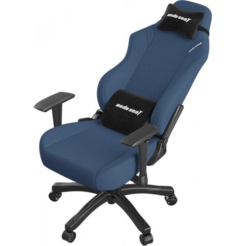 Ігрове крісло Anda Seat Luna L Fabric (AD18-44-S-F) Dark Blue купити в Україні | Telemart фото