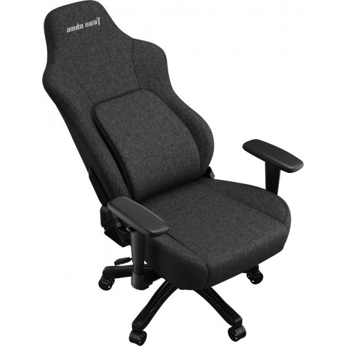 Ігрове крісло Anda Seat Phantom 4 L Fabric (AD18YSD-72-B-F-B01) Black купити в Україні | Telemart фото