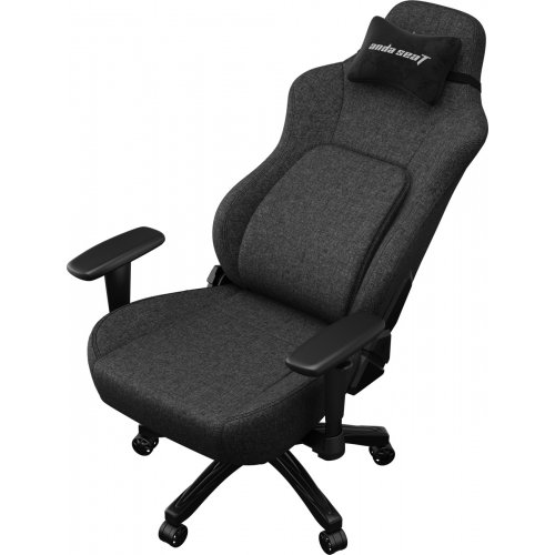 Ігрове крісло Anda Seat Phantom 4 L Fabric (AD18YSD-72-B-F-B01) Black купити в Україні | Telemart фото