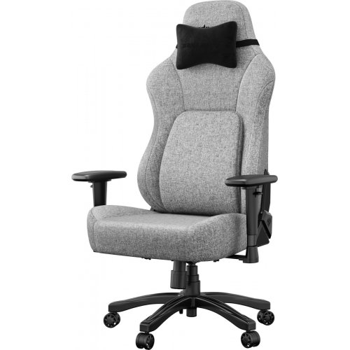Ігрове крісло Anda Seat Phantom 4 L Fabric (AD18YSD-72-G-F-G01) Gray купити в Україні | Telemart фото