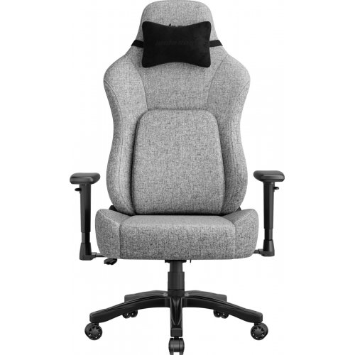 Ігрове крісло Anda Seat Phantom 4 L Fabric (AD18YSD-72-G-F-G01) Gray купити в Україні | Telemart фото