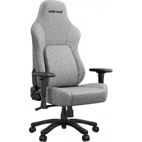 Ігрове крісло Anda Seat Phantom 4 L Fabric (AD18YSD-72-G-F-G01) Gray купити в Україні | Telemart фото