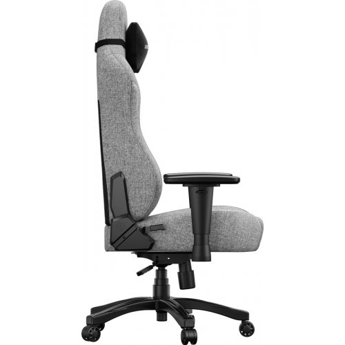 Ігрове крісло Anda Seat Phantom 4 L Fabric (AD18YSD-72-G-F-G01) Gray купити в Україні | Telemart фото