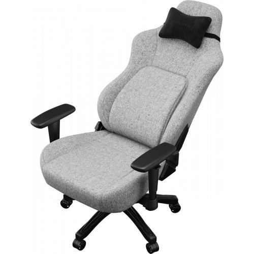 Ігрове крісло Anda Seat Phantom 4 L Fabric (AD18YSD-72-G-F-G01) Gray купити в Україні | Telemart фото