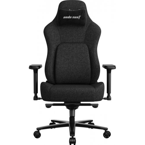 Ігрове крісло Anda Seat Phantom 4 Pro L Fabric (AD18YSDC-72-B-F-B02) Black купити в Україні | Telemart фото