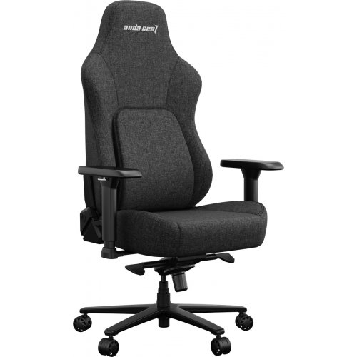 Ігрове крісло Anda Seat Phantom 4 Pro L Fabric (AD18YSDC-72-B-F-B02) Black купити в Україні | Telemart фото
