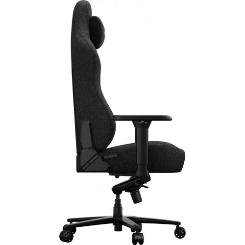 Ігрове крісло Anda Seat Phantom 4 Pro L Fabric (AD18YSDC-72-B-F-B02) Black купити в Україні | Telemart фото