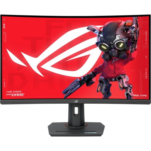 Уценка монитор Asus 31.5" ROG Strix XG32WCS (90LM0AC0-B01970) Black (Повреждена упаковка, 901622) купить в Украине | Telemart фото