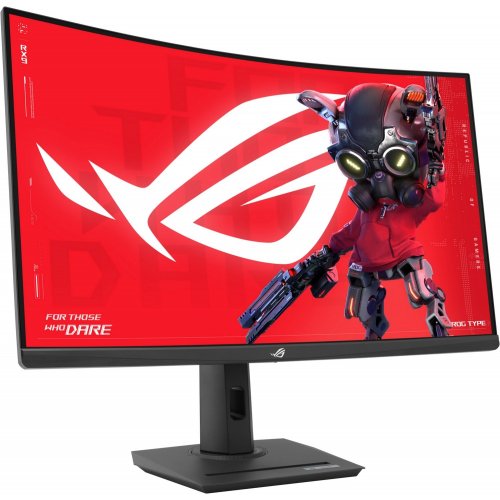 Уценка монитор Asus 31.5" ROG Strix XG32WCS (90LM0AC0-B01970) Black (Повреждена упаковка, 901622) купить в Украине | Telemart фото