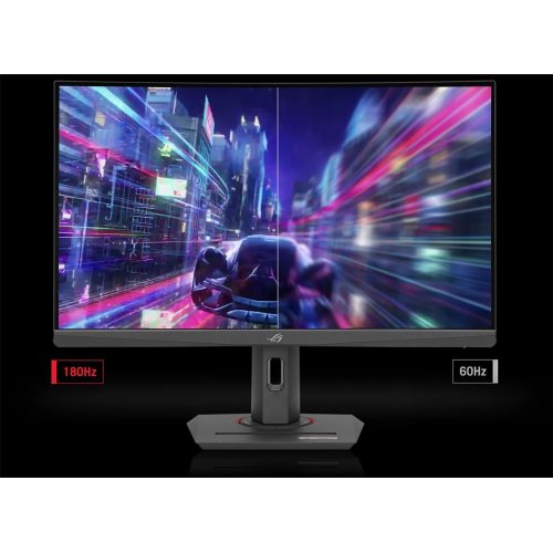 Уценка монитор Asus 31.5" ROG Strix XG32WCS (90LM0AC0-B01970) Black (Повреждена упаковка, 901622) купить в Украине | Telemart фото