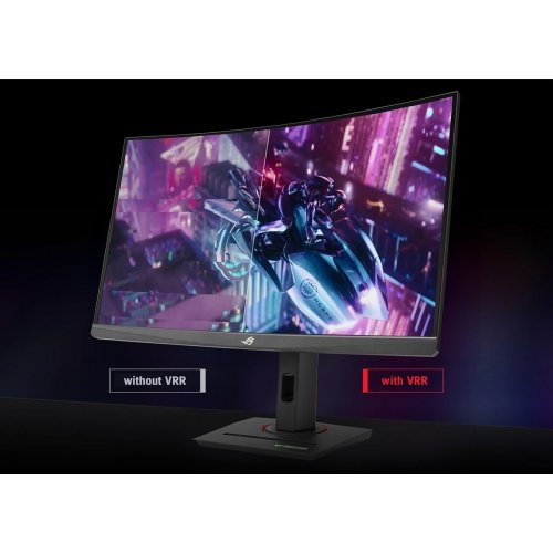 Уценка монитор Asus 31.5" ROG Strix XG32WCS (90LM0AC0-B01970) Black (Повреждена упаковка, 901622) купить в Украине | Telemart фото
