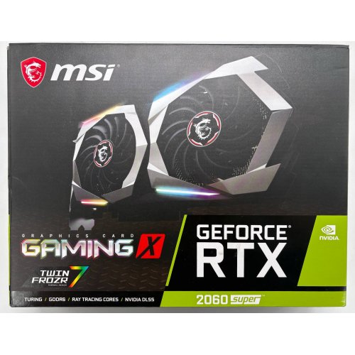 Відеокарта MSI GeForce RTX 2060 SUPER Gaming 8192MB (RTX 2060 SUPER GAMING) (Відновлено продавцем, 901660) купити в Україні | Telemart фото