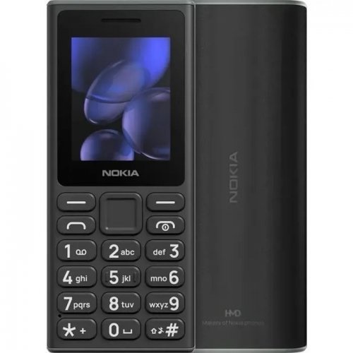 Кнопковий телефон Nokia 105 DS 2026 Black купити в Україні | Telemart фото