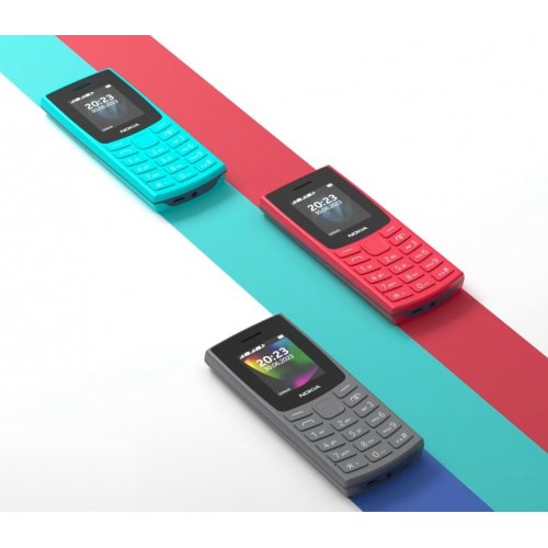 Кнопковий телефон Nokia 105 SS 2023 Charcoal купити в Україні | Telemart фото