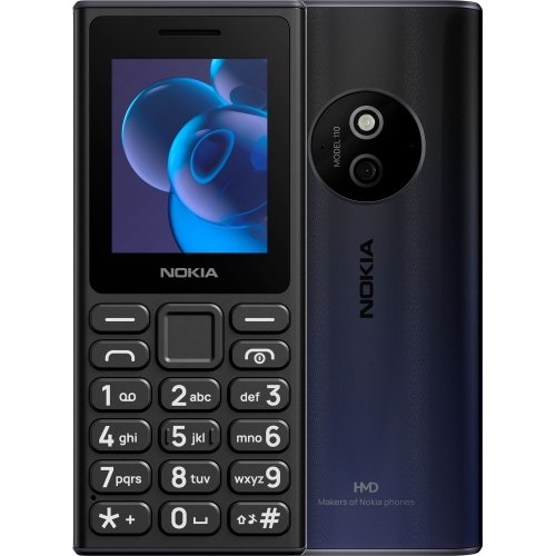 Кнопковий телефон Nokia 110 DS 2026 Black купити в Україні | Telemart фото