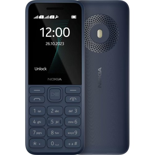 Кнопковий телефон Nokia 130 DS 2023 Dark Blue купити в Україні | Telemart фото