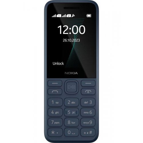Кнопковий телефон Nokia 130 DS 2023 Dark Blue купити в Україні | Telemart фото