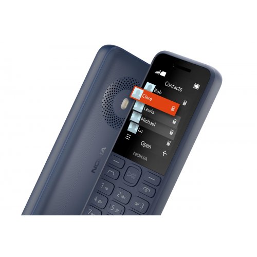 Кнопковий телефон Nokia 130 DS 2023 Dark Blue купити в Україні | Telemart фото