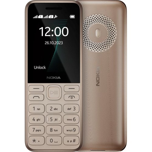 Кнопковий телефон Nokia 130 DS 2023 Light Gold купити в Україні | Telemart фото