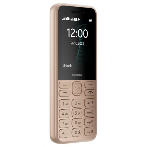 Кнопковий телефон Nokia 130 DS 2023 Light Gold купити в Україні | Telemart фото
