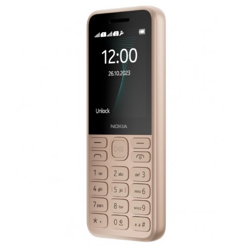 Кнопковий телефон Nokia 130 DS 2023 Light Gold купити в Україні | Telemart фото