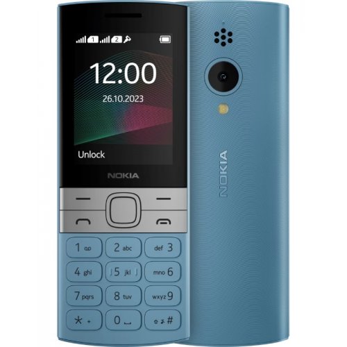 Кнопочный телефон Nokia 150 DS 2023 Blue купить в Украине | Telemart фото