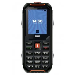 Кнопочный телефон ERGO E182 Energy Dual Sim Black/Orange