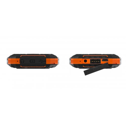 Кнопковий телефон ERGO E283 Energy Dual Sim Black/Orange купити в Україні | Telemart фото