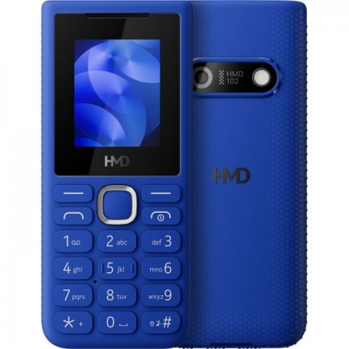 Кнопочный телефон HMD 102 DS Blue купить в Украине | Telemart фото