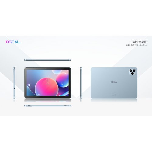 Планшет Oscal Pad 9 LTE 4/128GB Mountain Peak Blue купить в Украине | Telemart фото