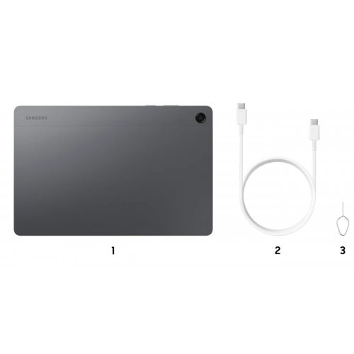 Планшет Samsung Galaxy Tab A11+ 8/256GB 5G (SM-X236BZAPEUC) Gray купити в Україні | Telemart фото
