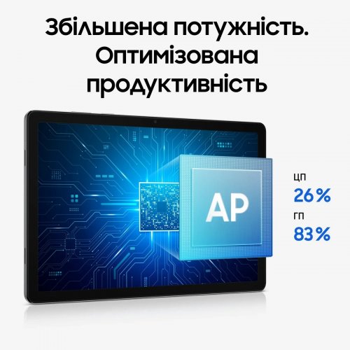 Планшет Samsung Galaxy Tab A11+ 8/256GB 5G (SM-X236BZAPEUC) Gray купити в Україні | Telemart фото