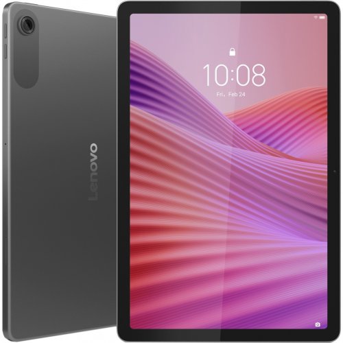 Планшет Lenovo Tab Wi-Fi 4/128GB + Clear Case (ZAEH0006UA) Luna Grey купити в Україні | Telemart фото