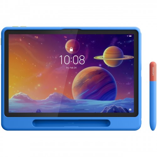 Планшет Lenovo Tab LTE 4/128GB + Kids Bumper and Pen (ZAEJ0129UA) Luna Grey купити в Україні | Telemart фото