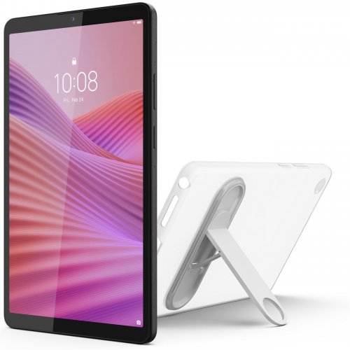 Планшет Lenovo Tab One Wi-Fi 4/64GB + Clear Case (ZAF00098UA) Luna Grey купити в Україні | Telemart фото