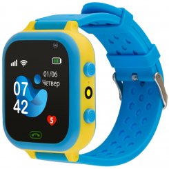 Детские смарт-часы AmiGo GO009 Blue/Yellow